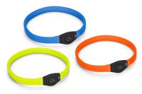 Leuchthalsband für Hunde mit langem Fell